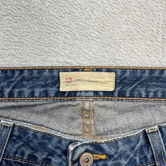 Buckle BKE Star 18 Regular Women's Blue Wash Denim Flare Jeans Size 32x31 - Picture 6 of 11